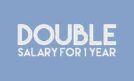 Double Salary - 1 Year Scratch Card