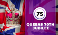 Queen's 70th Jubilee Bingo