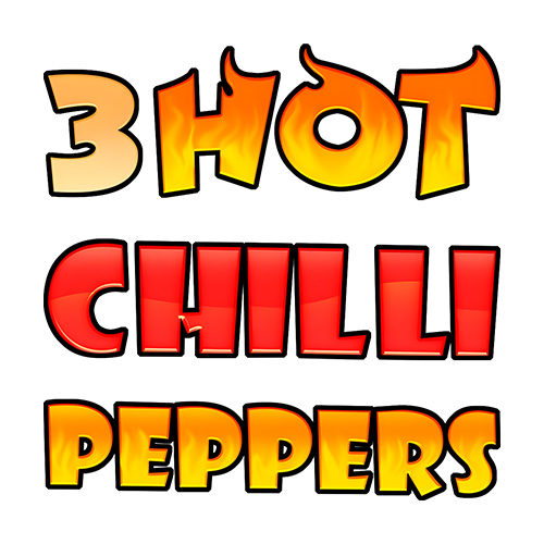 3 Hot Chilli Peppers