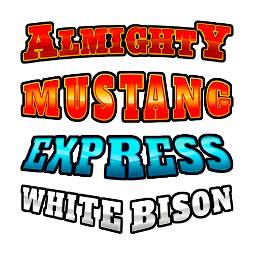 Almighty Mustang Express White Bison