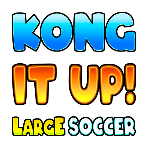 Kong it up large soccer